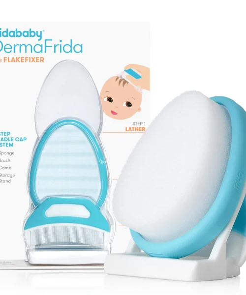 Frida baby the 3 step cradle cap system